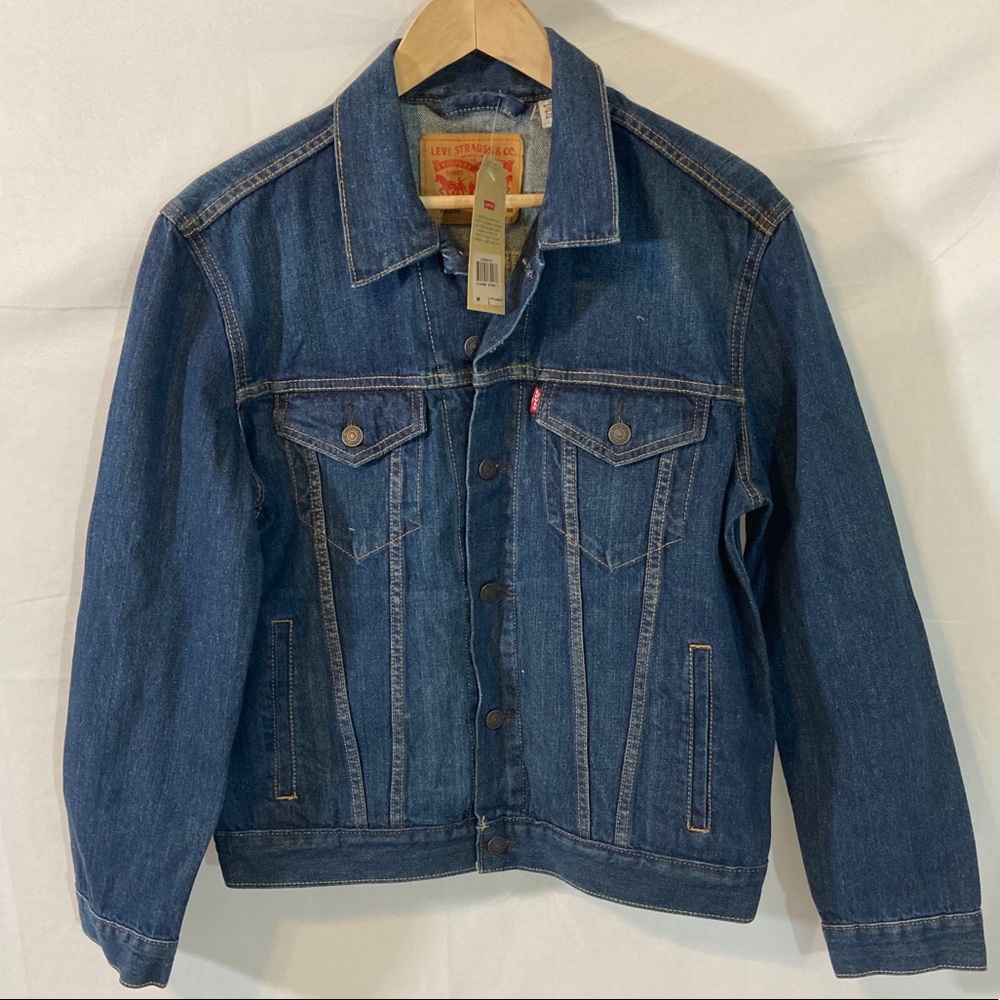 Levi’s oversized truckers denim jacket NWT - Picture 2 of 5